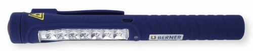 Berner - Tužková svítilna LED 7+1 Micro USB